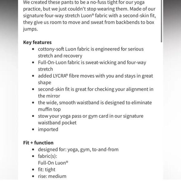 Lululemon Wunder Under Pant *Full-On Luon Bead Envy Silver Spoon Muti Sz 4 - Picture 8 of 8